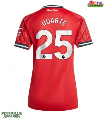 Manchester United Manuel Ugarte #25 Hemmatröja Kvinnor 2025-26 Kortärmad